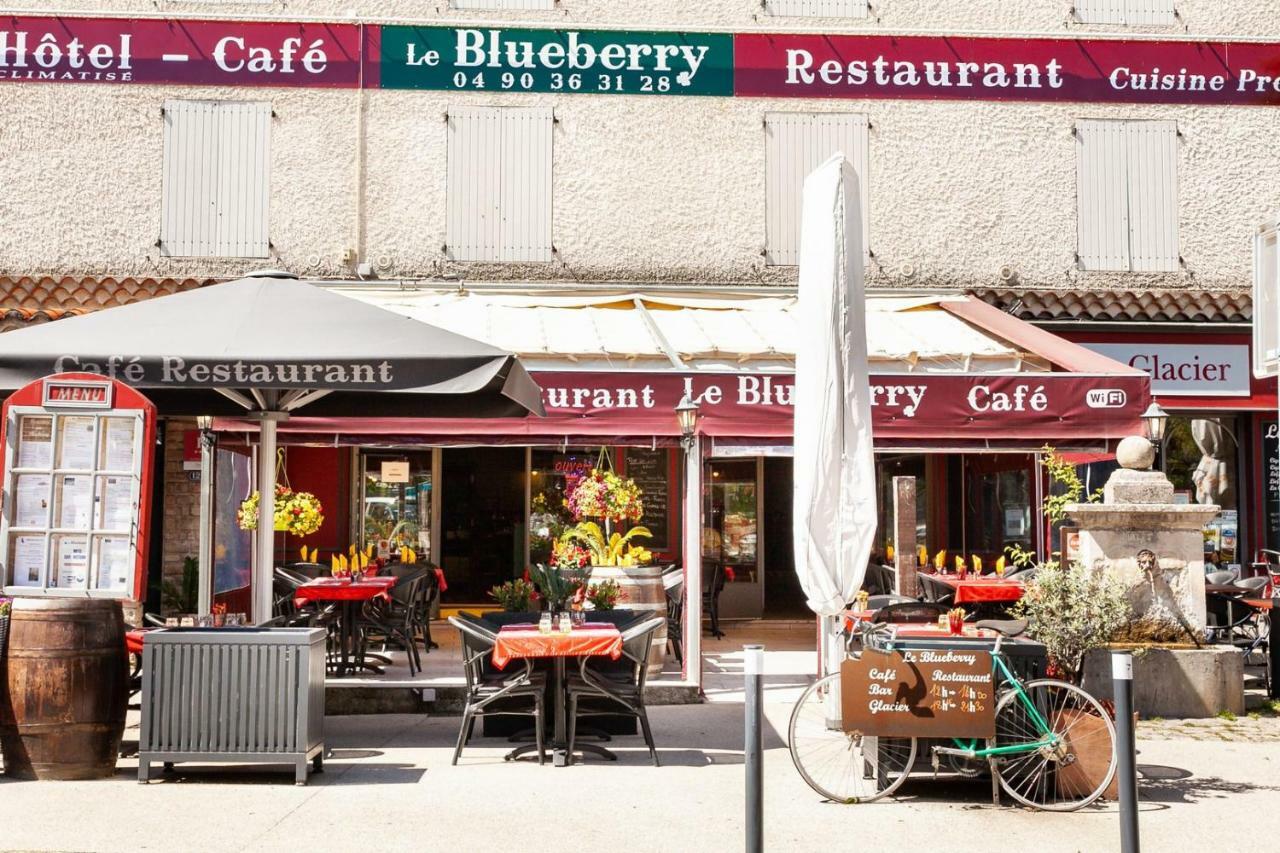 Hotel-Restaurant Le Blueberry Malaucene Exterior photo