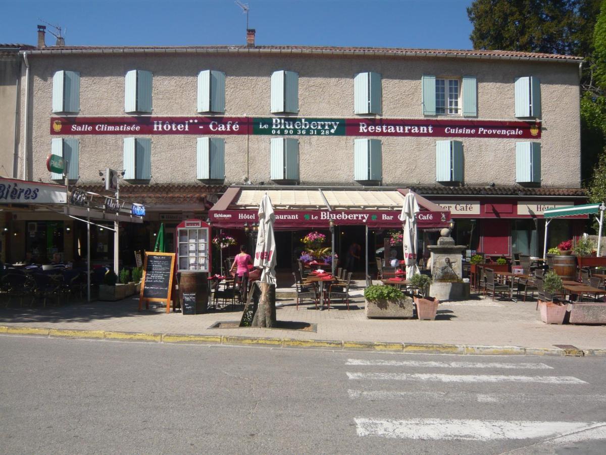 Hotel-Restaurant Le Blueberry Malaucene Exterior photo