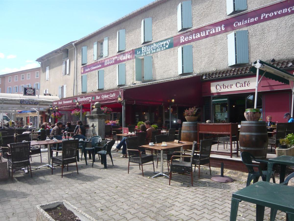 Hotel-Restaurant Le Blueberry Malaucene Exterior photo